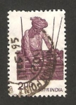 Stamps India -  tejiendo