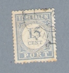 Stamps : Europe : Netherlands :  Te Betalen (repetido)