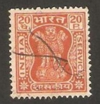 Stamps India -  42 - columna de asoka