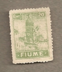 Stamps Europe - Italy -  Fiume-Torre del reloj