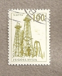 Stamps Yugoslavia -  Torres petrolíferas