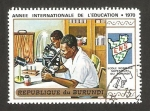 Stamps Burundi -  año internacional de la educación