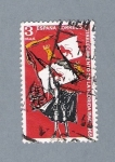 Stamps Spain -  Establecimiento en la Florida (repetido)