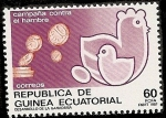 Sellos de Africa - Guinea Ecuatorial -  Campaña contra el hambre - desarrollo de la ganaderia