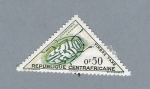 Stamps : Africa : Central_African_Republic :  Sternotomis Virescens