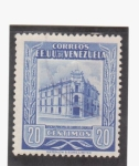 Stamps Venezuela -  Oficina principal de correos- Caracas