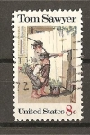 Stamps United States -  Tom Sawyer.