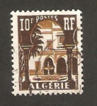 Sellos de Africa - Argelia -  patio morisco del museo del bardo