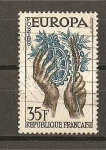 Sellos de Europa - Francia -  15cts/€