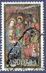 Stamps Andorra -  ANDORRA Navidad 1978 25
