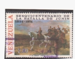 Stamps Venezuela -  60 años de la batalla de Junin