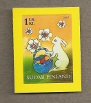 Sellos del Mundo : Europe : Finland : Liebre de Pascua