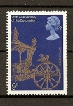 Stamps United Kingdom -  25 aniversario de la coronacion de Elizabeth II
