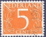 Stamps Netherlands -  NED Naranja 5