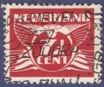 Sellos de Europa - Holanda -  NED Rojo 7,50
