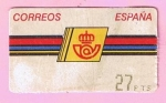 Stamps Spain -  4  Logo Correos ( Año 1992 )