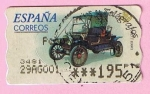 Stamps Spain -  61  Coches . For T