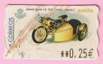 Stamps Spain -  67  Motos Monet Goyon 1932