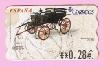 Stamps Spain -  95 Carruajes. Faeton exclusivo 1850