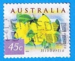 Stamps Australia -  Hibbertia