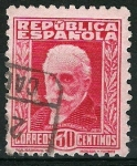Stamps Spain -  659 Pablo Iglesias (2)