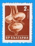 Stamps : Europe : Bulgaria :  Cebollas