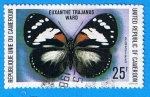 Stamps Africa - Cameroon -  Mariposa