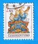 Stamps : Europe : Czechoslovakia :  Navidad