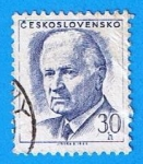 Stamps Czechoslovakia -  Jindra S 1962