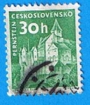 Stamps Czechoslovakia -  Pernstejn