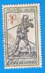 Stamps Czechoslovakia -  Jacob de Gheyn