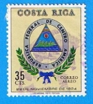 Stamps : America : Costa_Rica :  22 de Noviembre de 1824