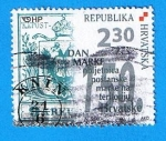Stamps Croatia -  Dan marke