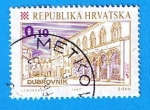 Stamps Croatia -  Dubrovnik