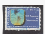 Stamps Venezuela -  XXIX asamblea de gobernadores