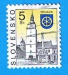 Stamps Slovakia -  Trnava