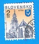 Stamps Slovakia -  Nitra