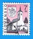 Stamps : Europe : Slovakia :  Martin
