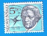 Stamps : Europe : Slovakia :  Jan Holly