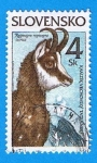 Stamps : Europe : Slovakia :  Rupicapra
