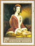 Stamps : Europe : Hungary :  Pintura