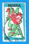 Stamps Africa - Nigeria -  Tecoma Stans