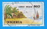 Stamps : Africa : Nigeria :  Lekki Beach