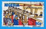 Stamps : Africa : Nigeria :  Moder Post Office