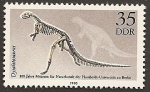 Stamps Germany -  Dysalotosaurus - Museo historia natural Universidad Humboldt - Berlín