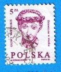 Stamps Poland -  Glowi Wawelskie