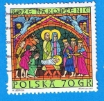 Stamps Poland -  Navidad ( Nacimiento ) (RESERVADO)