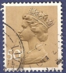 Stamps United Kingdom -  UK QEII 50