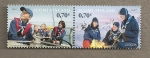 Stamps : Europe : Finland :  Centenario movimiento scout