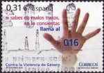 Stamps Spain -  Contra la violencia de género